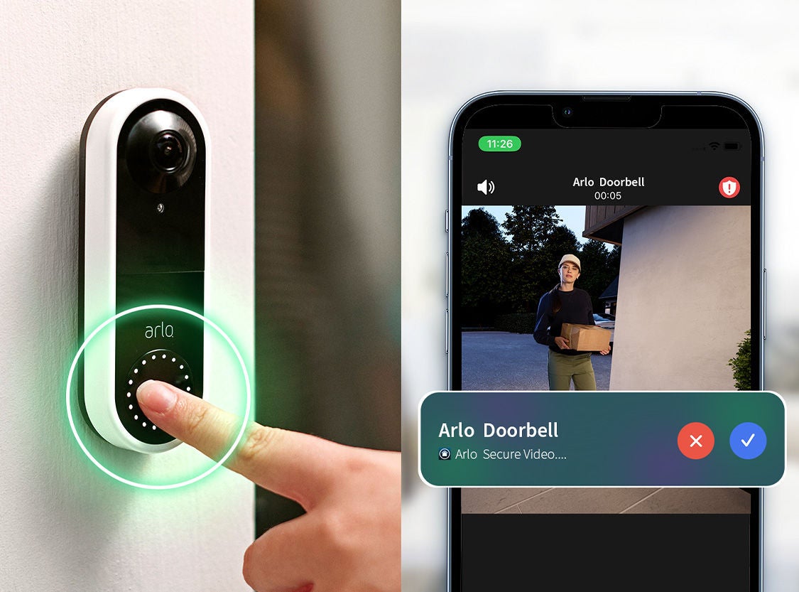 Arlo video best sale doorbell release date