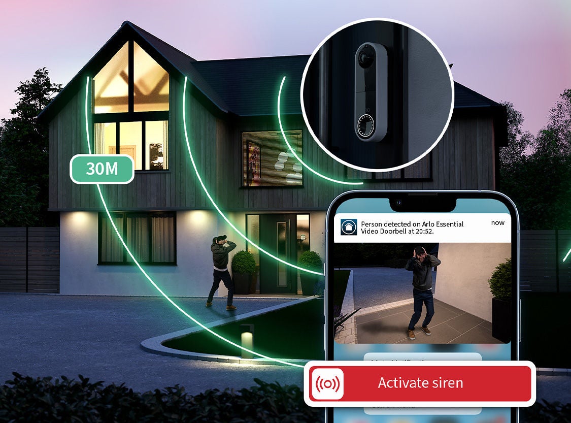 Arlo store doorbell app