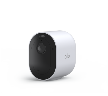 Arlo Pro 4 Spotlight cámara, 1 unidad, seguridad inalámbrica,  video en 2K y HDR, visión nocturna a color, audio bidireccional, sin  cables, conexión directa a wifi, no necesita hub, blanco, VMC4050P 